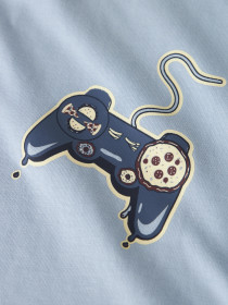 NAME IT T-shirt Victor Blue Fog